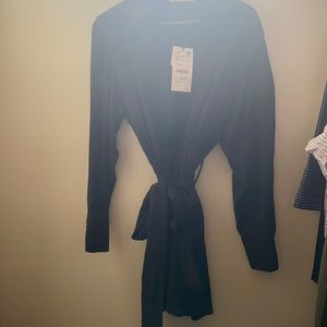 Zara Black shirt dress/M